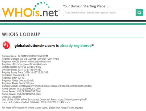 Whois rapbeh.net.